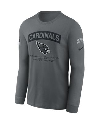 Arizona Cardinals Salute to Service Men's Nike NFL Long-Sleeve T